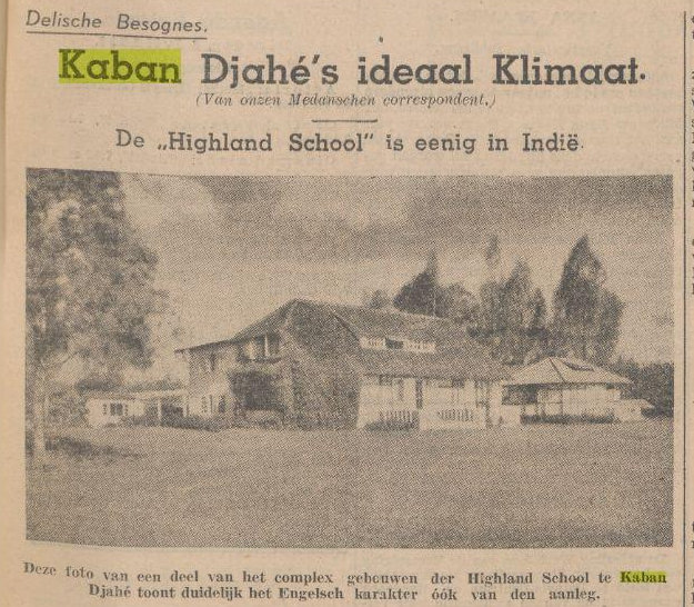 Highlands School Kabanjahe 