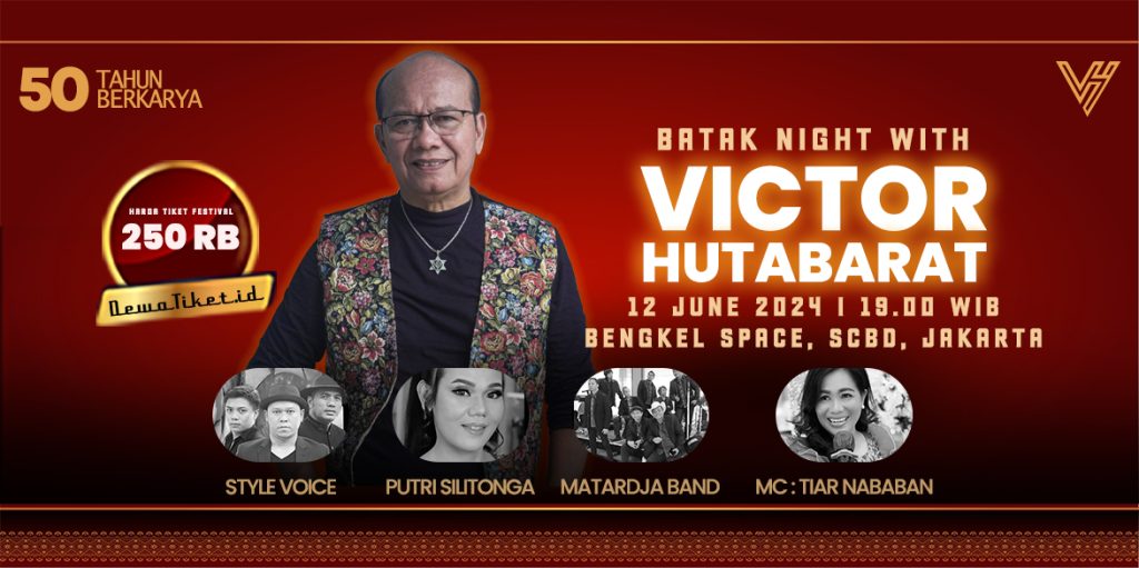 Konser 50th Berkarya Victor Hutabarat