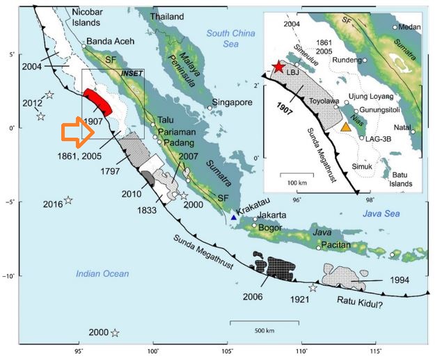 Potensi Gempa Megathrust di Indonesia