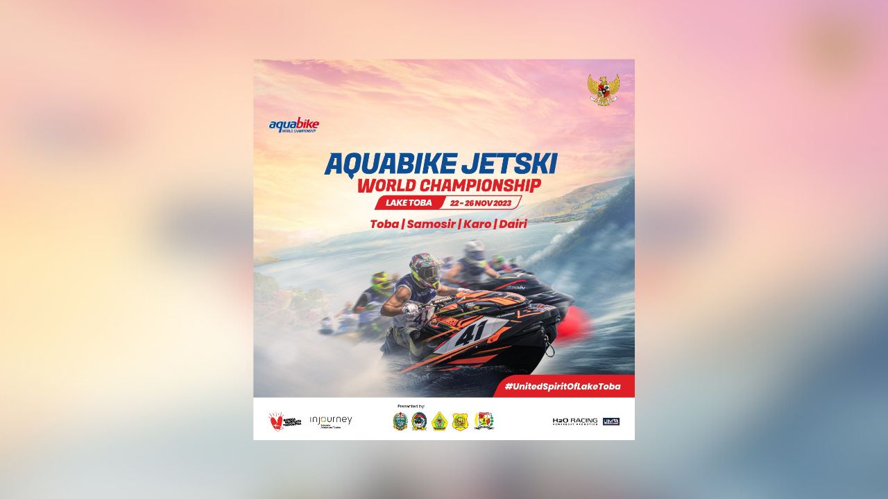 AquaBike Jetski 2024 kembali digelar di Danau Toba.