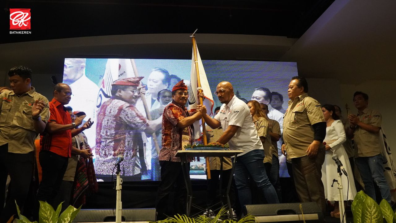 Charlie Willy Hutasoit resmi dilantik menjadi Ketua Umum, beserta jajaran DPP PARBI 2024-2028.