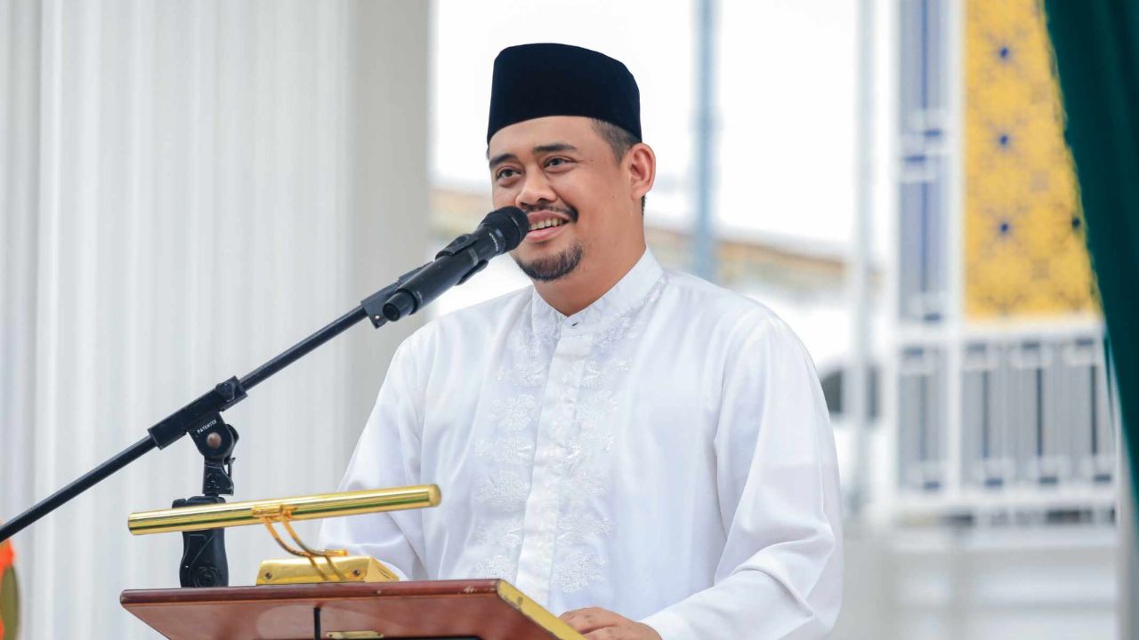 Potret Bobby Nasution (Pemko Medan).