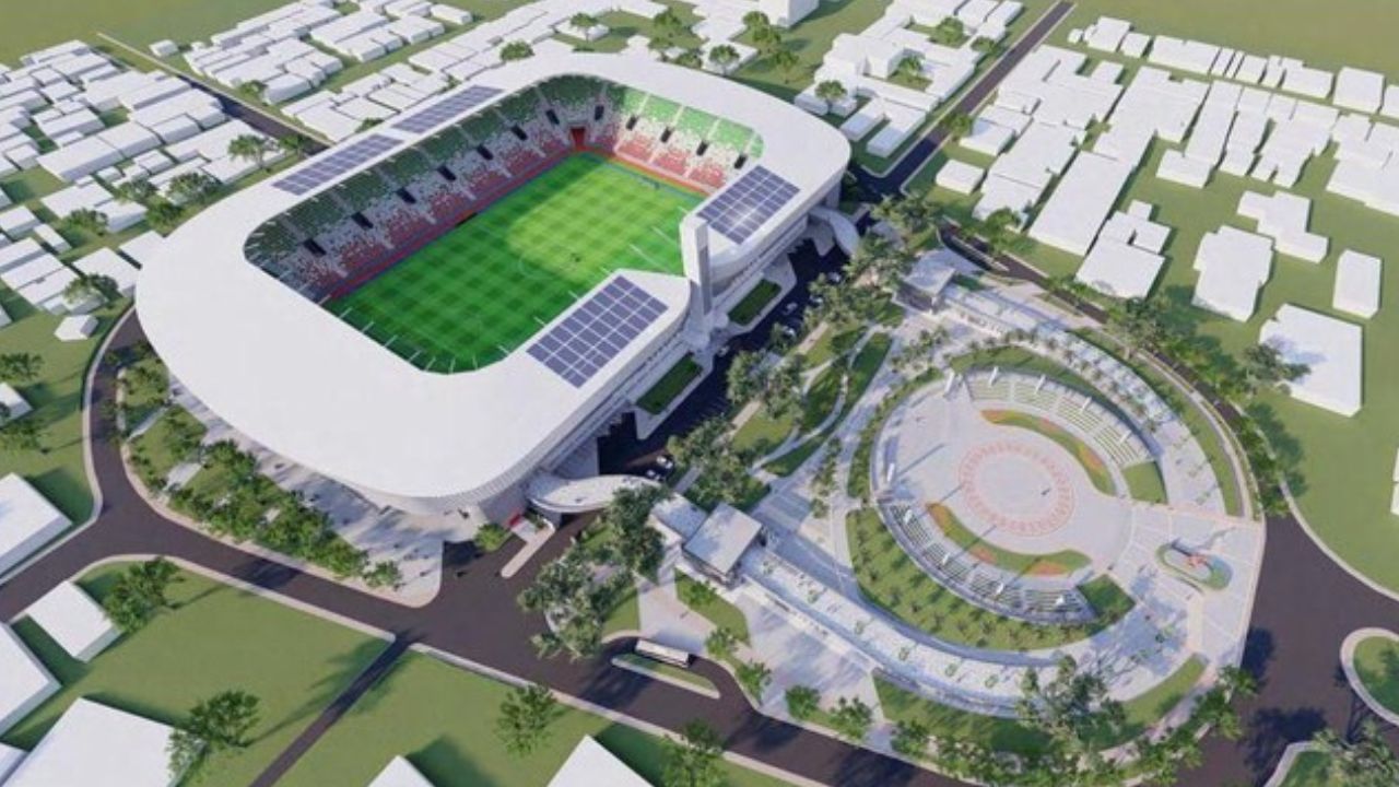 Rancangan Stadion Teladan Medan (Dok. Pemkot Medan).