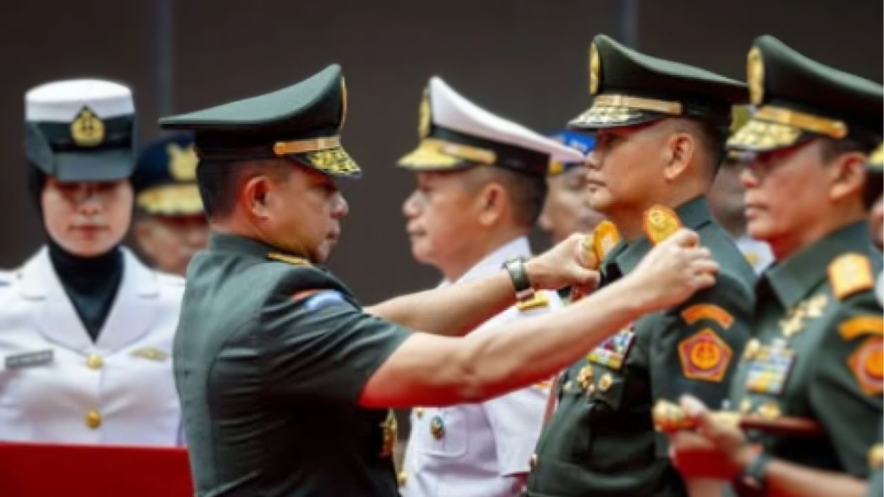 12 Kolonel TNI kembali pecah bintang.