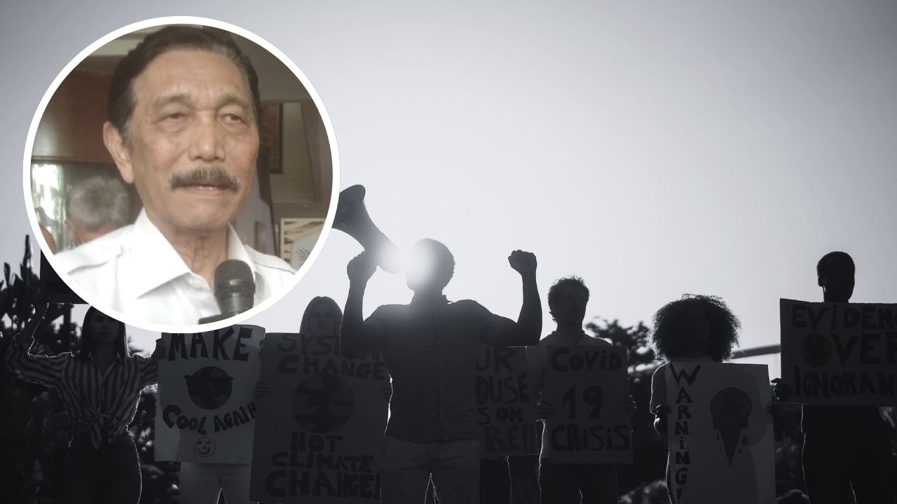 Tanggapan Luhut Binsar Panjaitan terkait ramai #IndonesiaGelap.