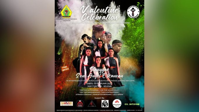 Valentine Celebration Sanggar Angel Elkanean.