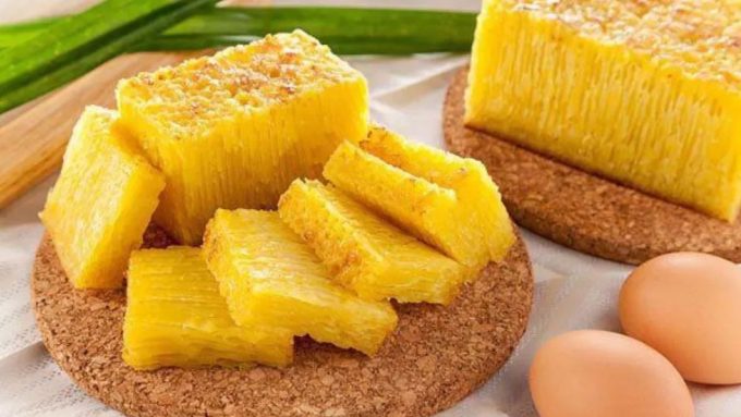 Ilustrasi kue Bika Ambon.