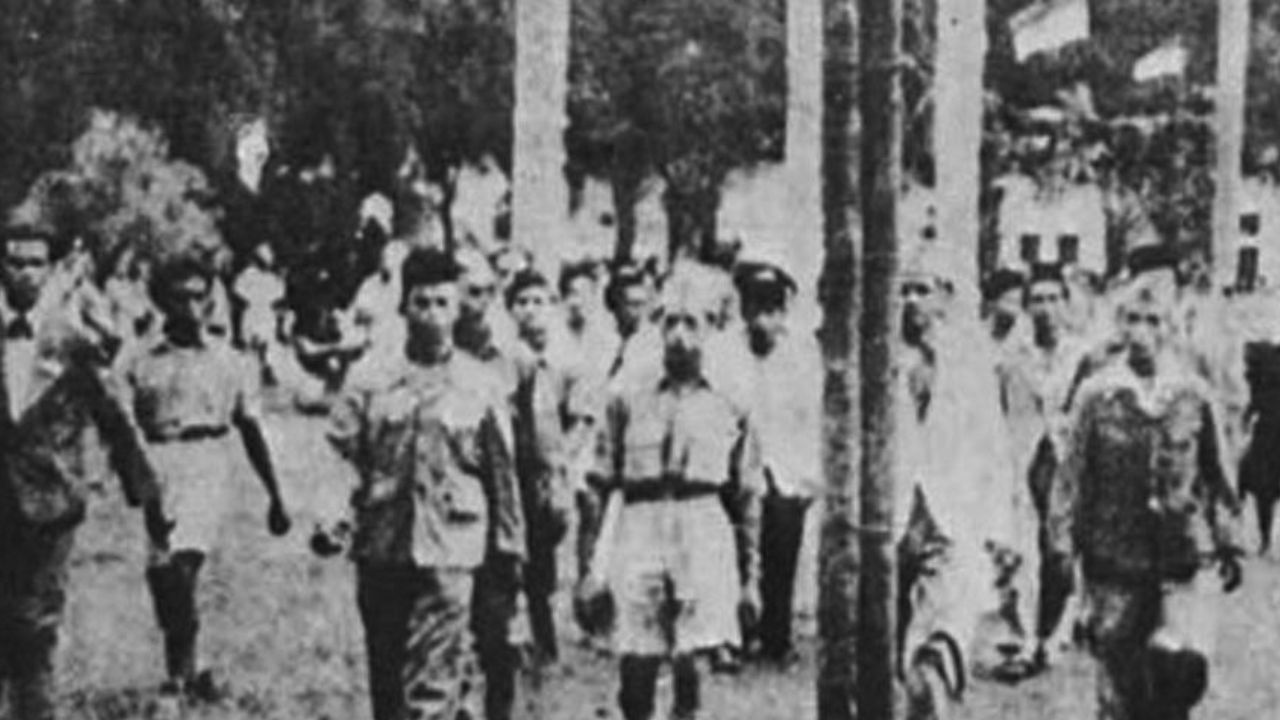 Ilustrasi Pasukan Kelima, kombatan yang dipimpin oleh Hendrik Sihite (dok Biro Sejarah Prima).