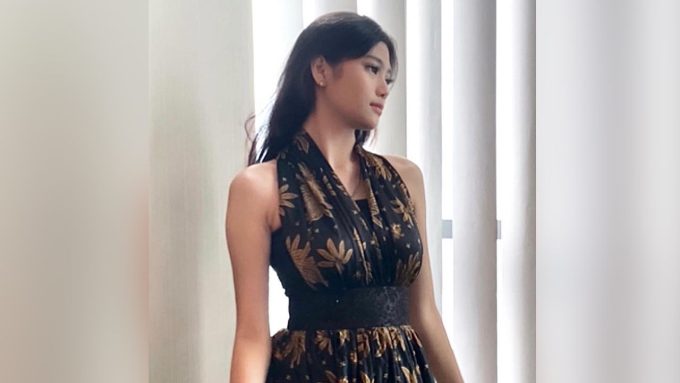 Potret anggun Rachel Manurung.