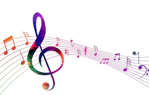 Ilustrasi tangga nada lagu.