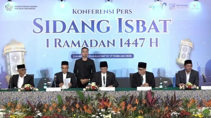 Pemerintah Tetapkan 1 Ramadan 1447 H Jatuh pada 19 Februari 2026.