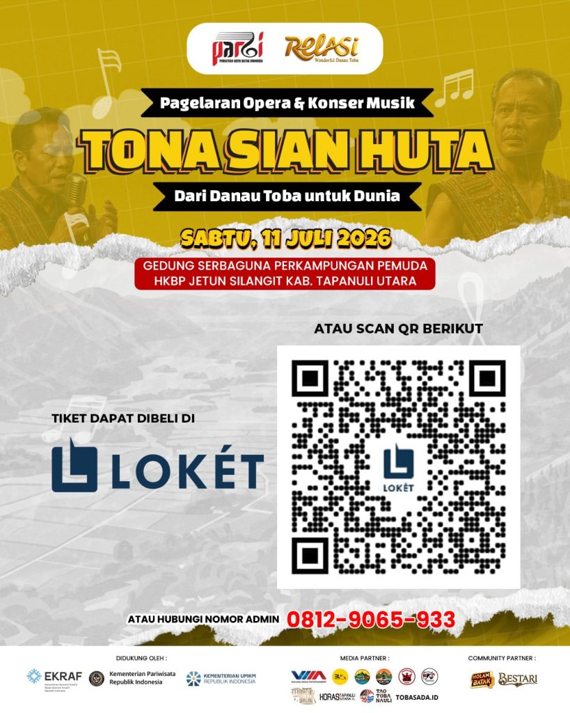 Cara membeli tiket Tona Sian Huta.